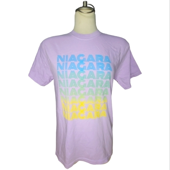 Comfort Colors Niagara Pastel Purple T-shirt Size Small NWT - Picture 2 of 8